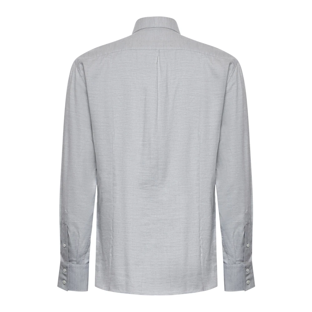 BRUNELLO CUCINELLI Grijze Overhemd Collectie Gray Heren