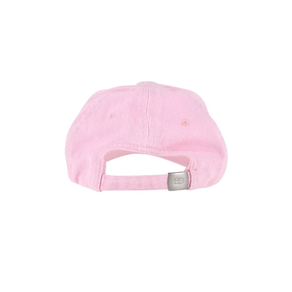 Balenciaga Vintage Pre-owned Cotton hats Pink Dames
