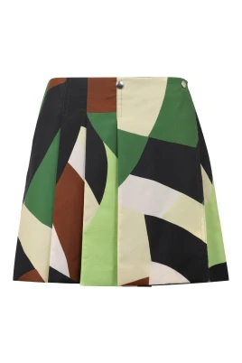 Gocaa Cotton Mini-Skirt