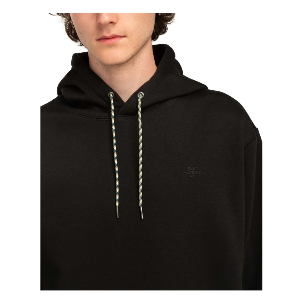 Element Rain Cornell Hoodie Black Heren