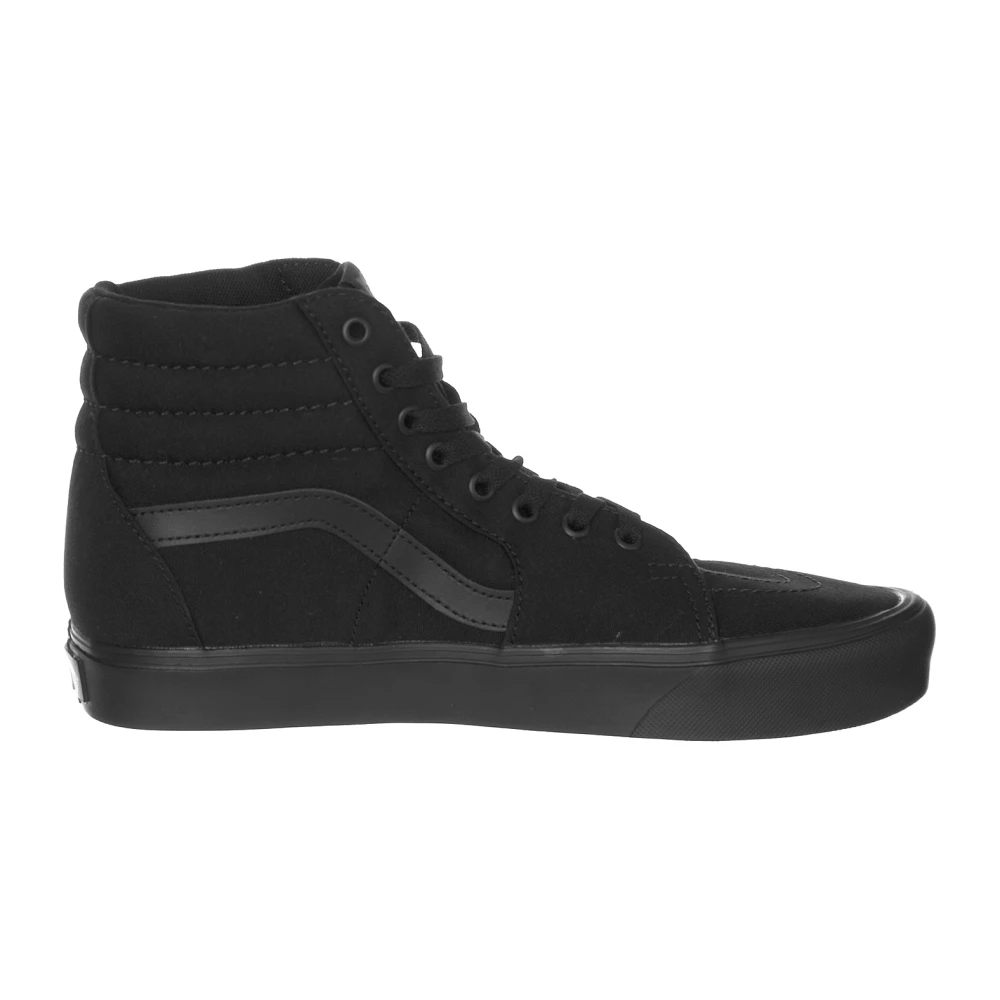 Vans Uomo Nero Sneakers Alte Nere Con Lacci