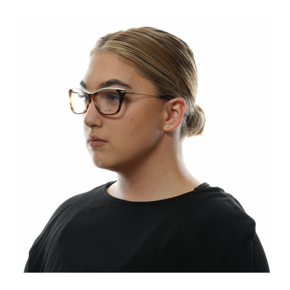 Police Glasses Brown Dames