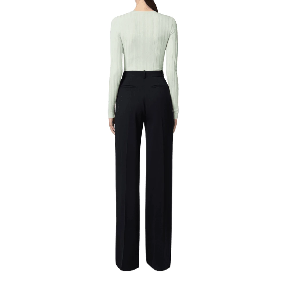 Elisabetta Franchi Gouden knoop katoenen vest Green Dames