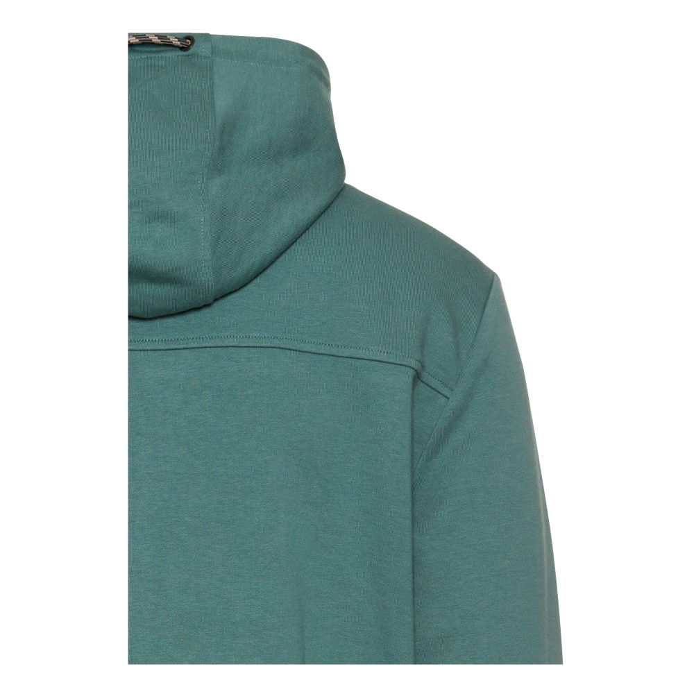 camel active Hoodie met rits Green Heren