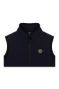 blauwe-shell-gilet-met-logopatch