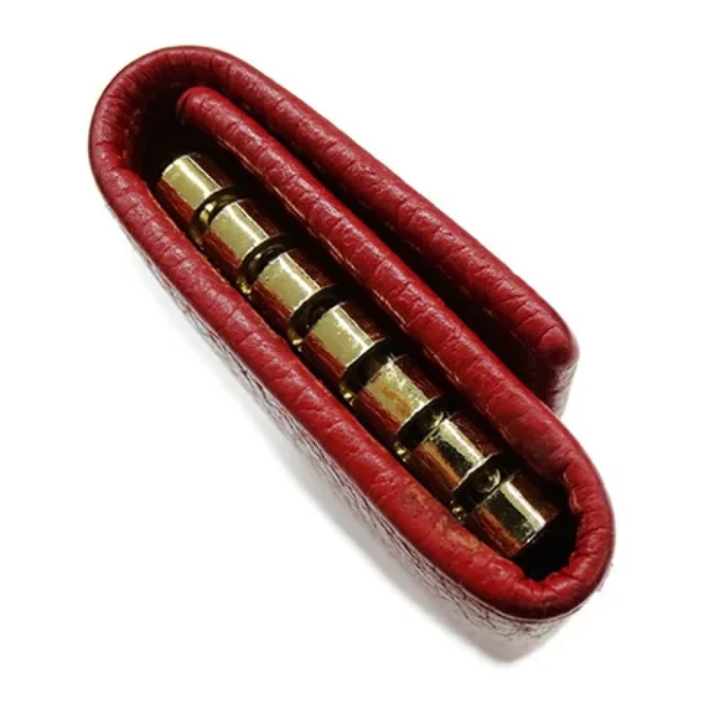 Gucci Vintage Pre-owned Leather key-holders Red Dames