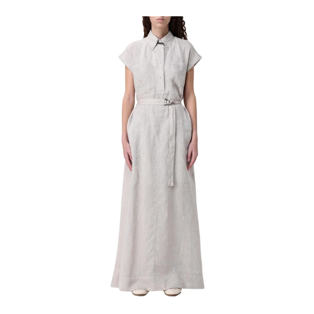 Dresses > Day Dresses > Maxi Dresses - - Brunello Cucinelli - Modalova