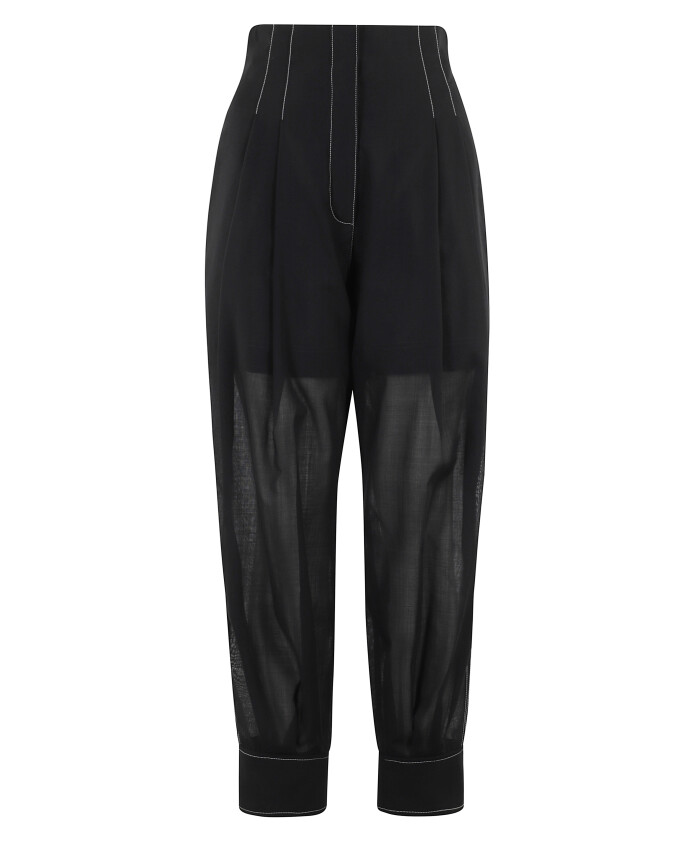 pantalon-noir-avec-fermeture-bouton-cachee