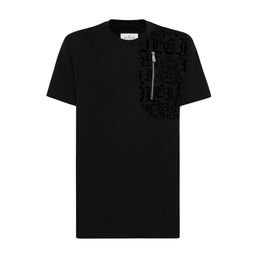 Philipp Plein Grafisk T-shirt Black, Herr