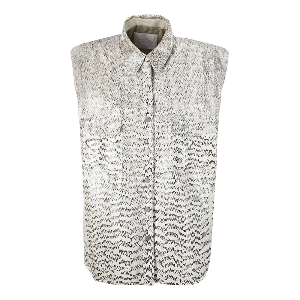 Drome - Jackets > Vests - Gray - Drome - Modalova