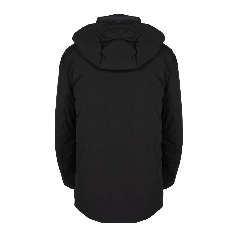 Geox Urban Hooded Jas Black Heren
