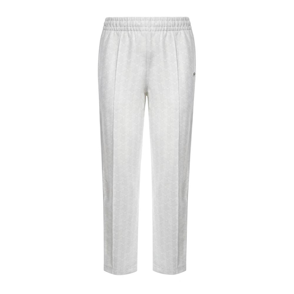 Lacoste Uomo Bianco Pantaloni, M, New,