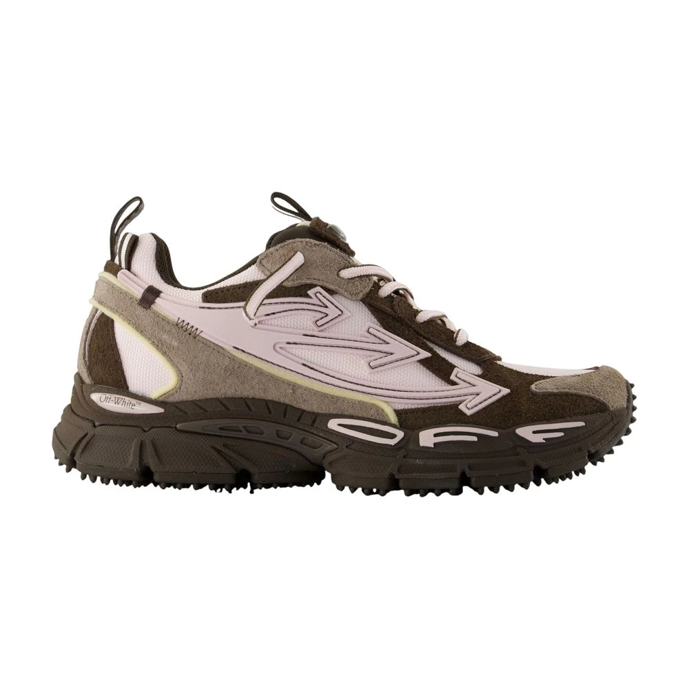 Off White Women's Brown Sneakers, 7 Uk, Ow Be Right Back Trainers