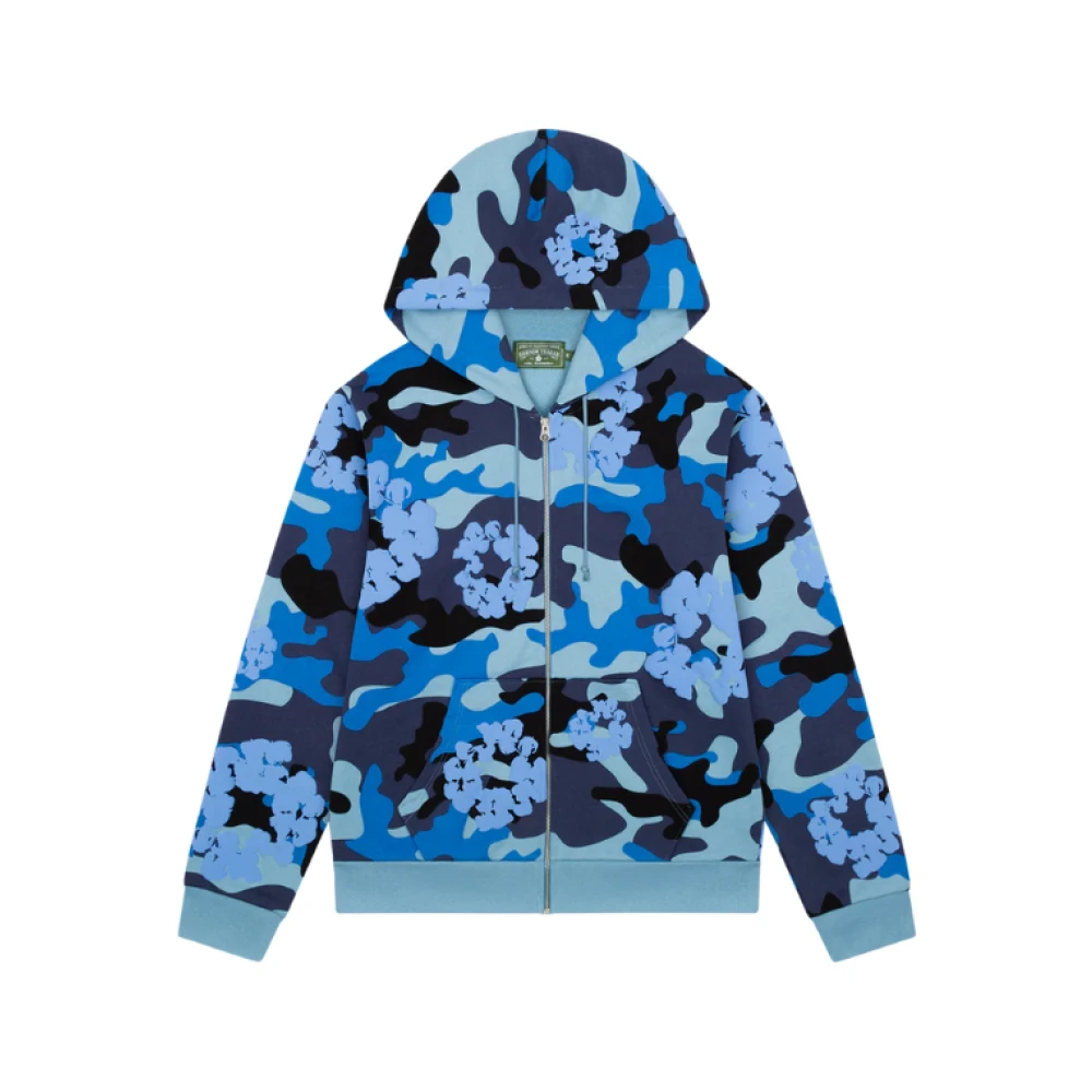 Sweatshirts & Hoodies > Zip-throughs - - Denim Tears - Modalova