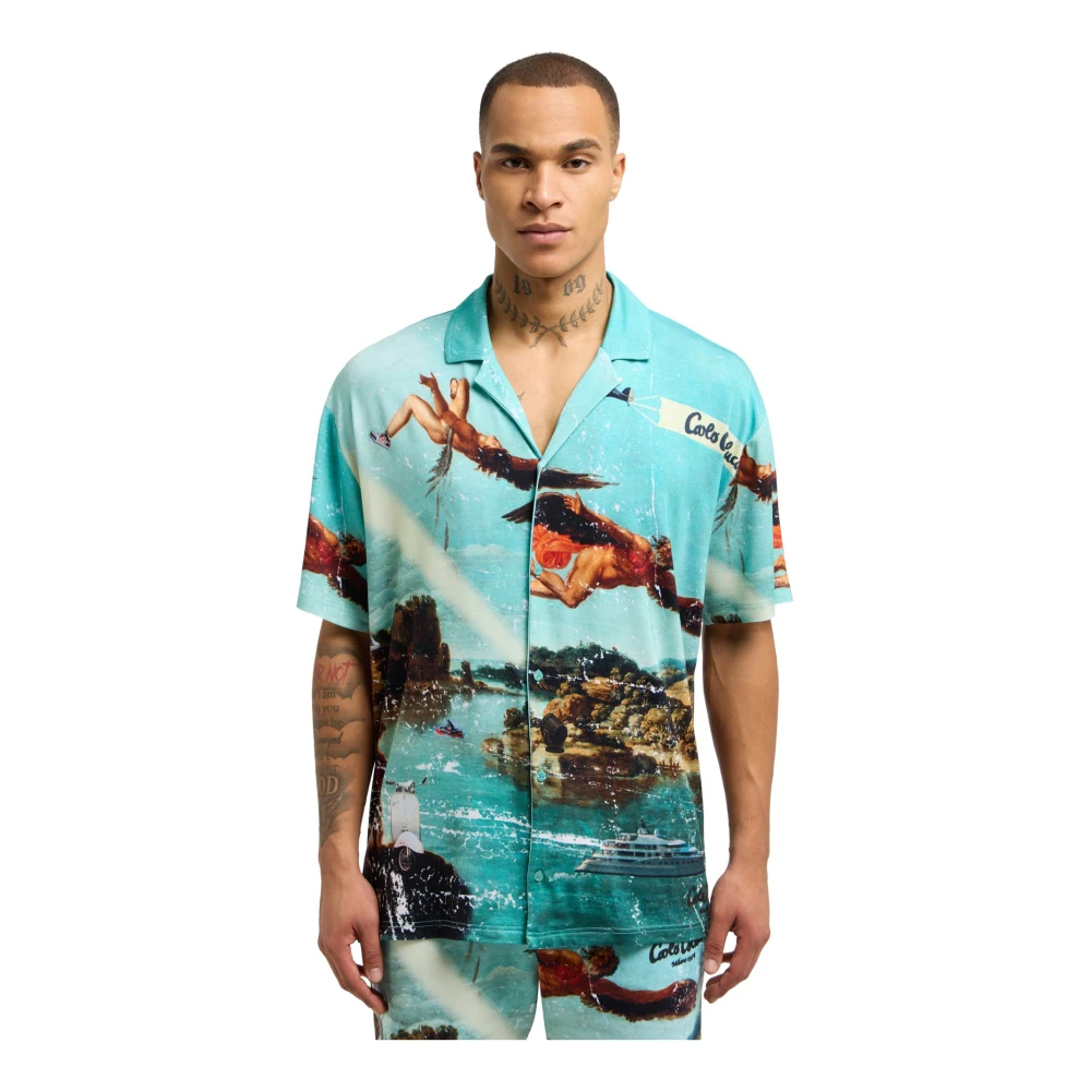 carlo colucci Ikarus Verhaal Shirt Multicolor Heren