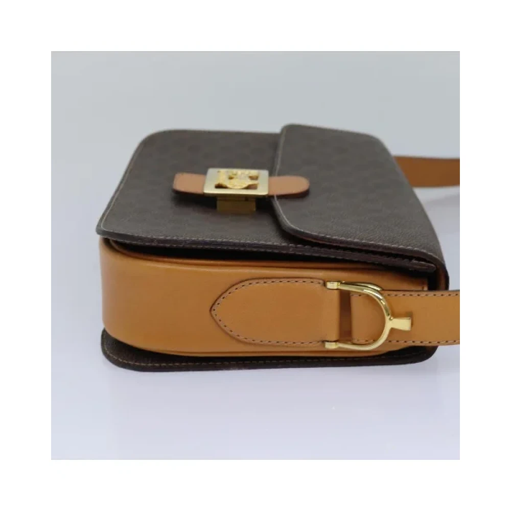 Celine Vintage Pre-owned Plastic celine-bags Brown Dames
