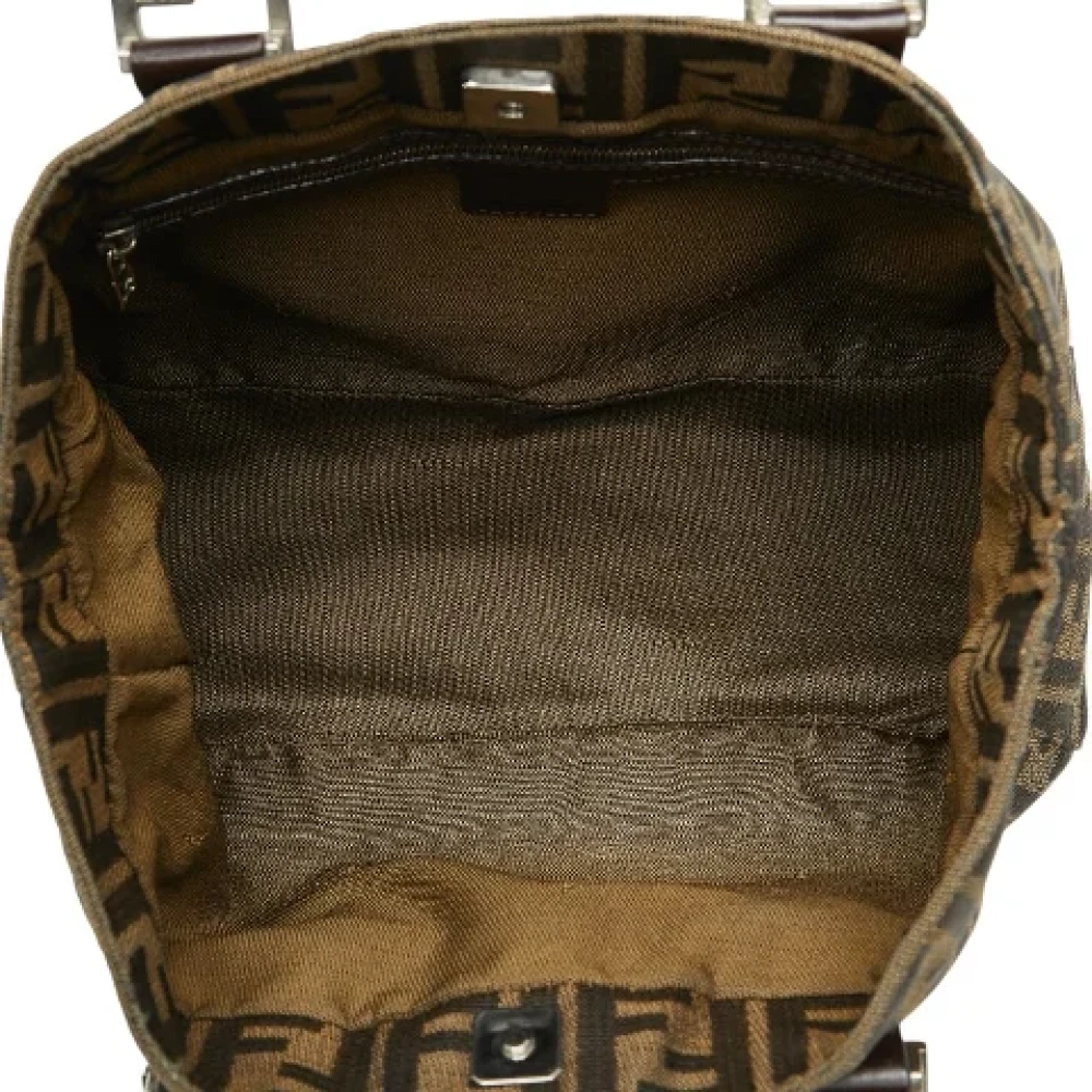 Fendi Vintage Pre-owned Canvas totes Brown Dames