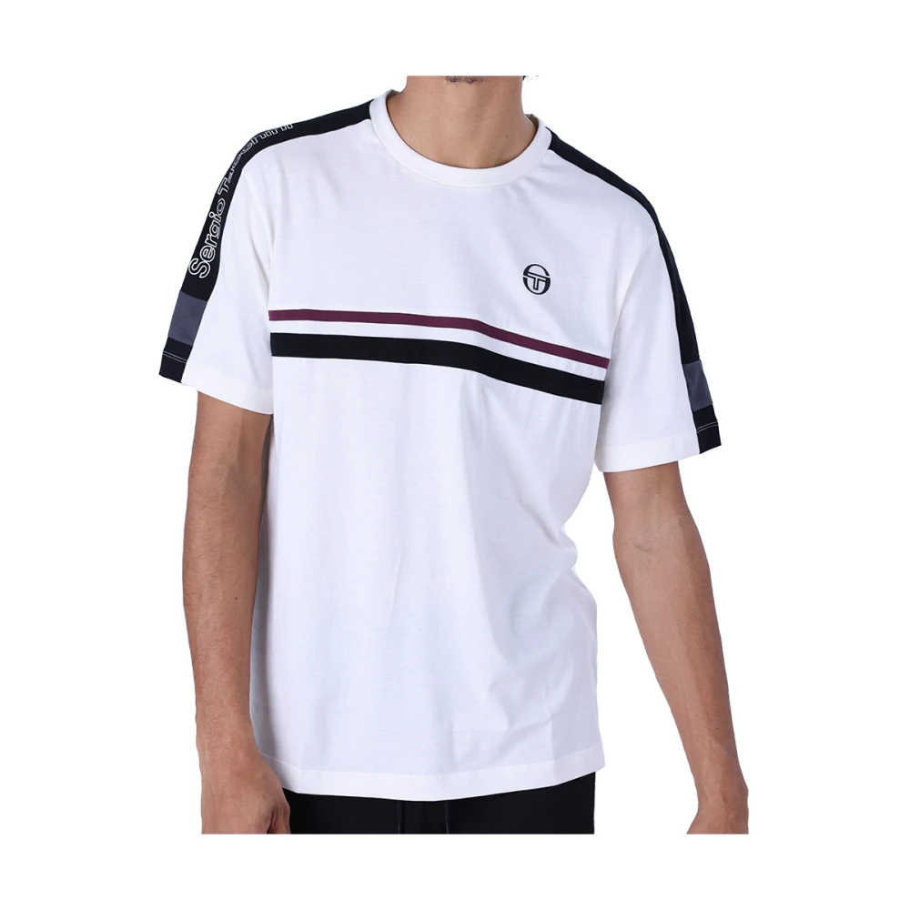 Sergio Tacchini T-shirt Cross Co White Heren