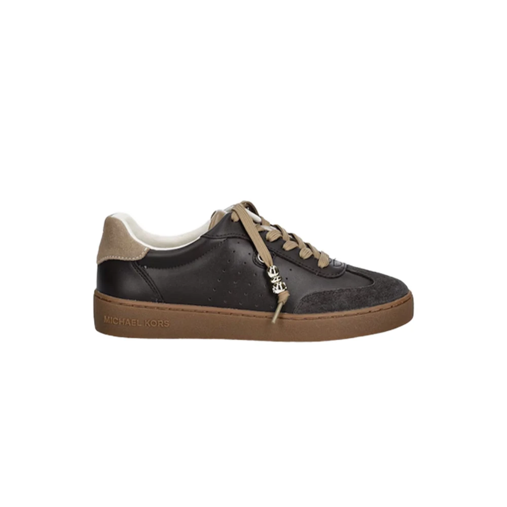 Michael Kors Scotty Lace Up Dames Schoenen Bruin