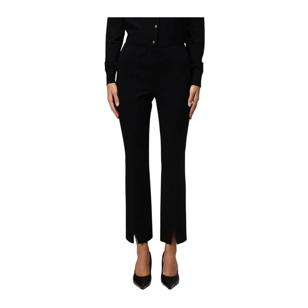 Liviana Conti Zwarte Broek voor Vrouwen Black Dames