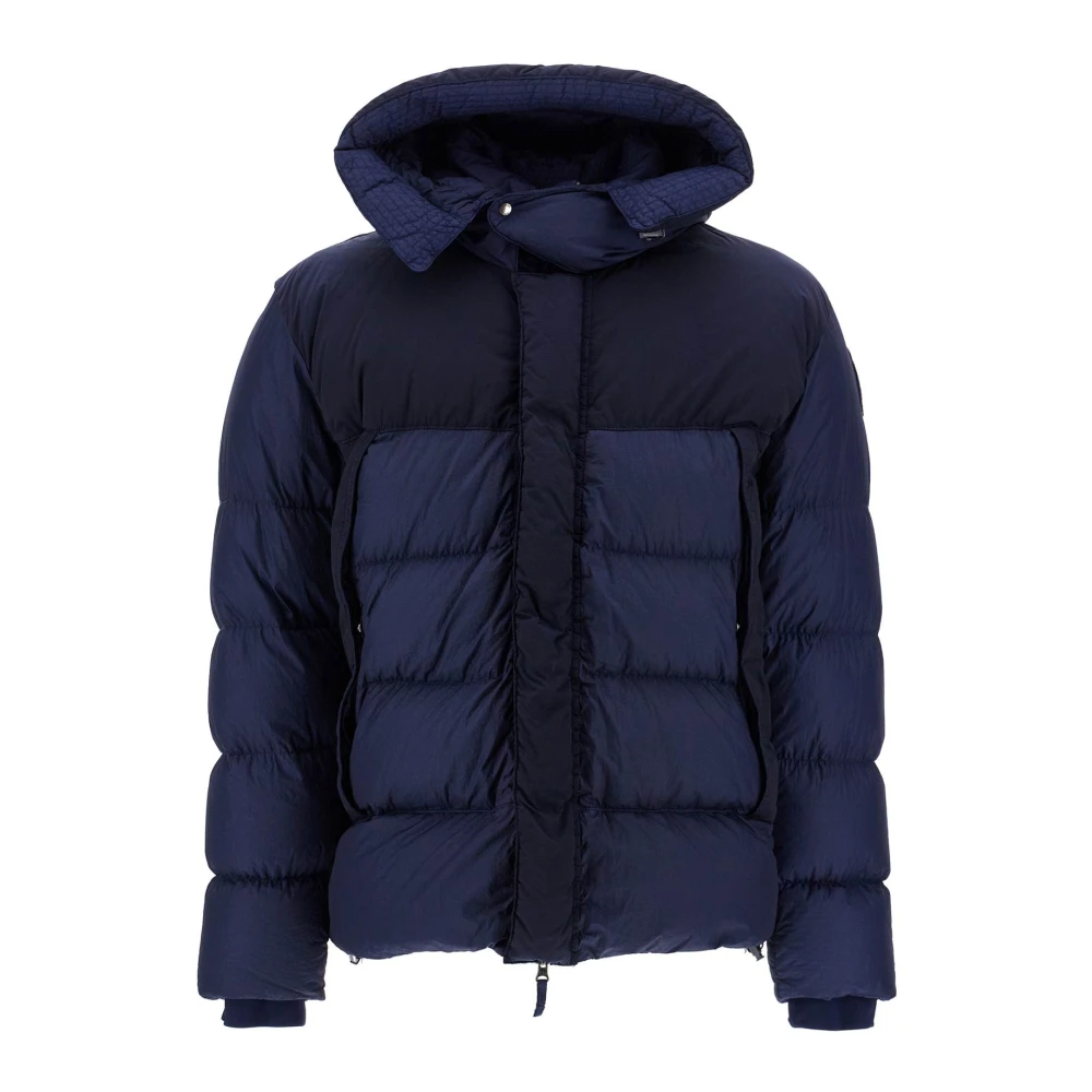 Parajumpers Gewatteerde Hooded Donsjas Blue Heren