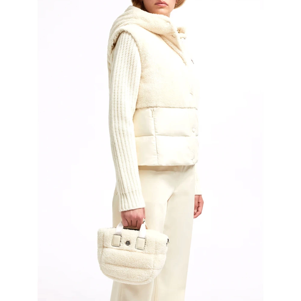 Moncler Stijlvolle Crossbody Tas Beige Dames