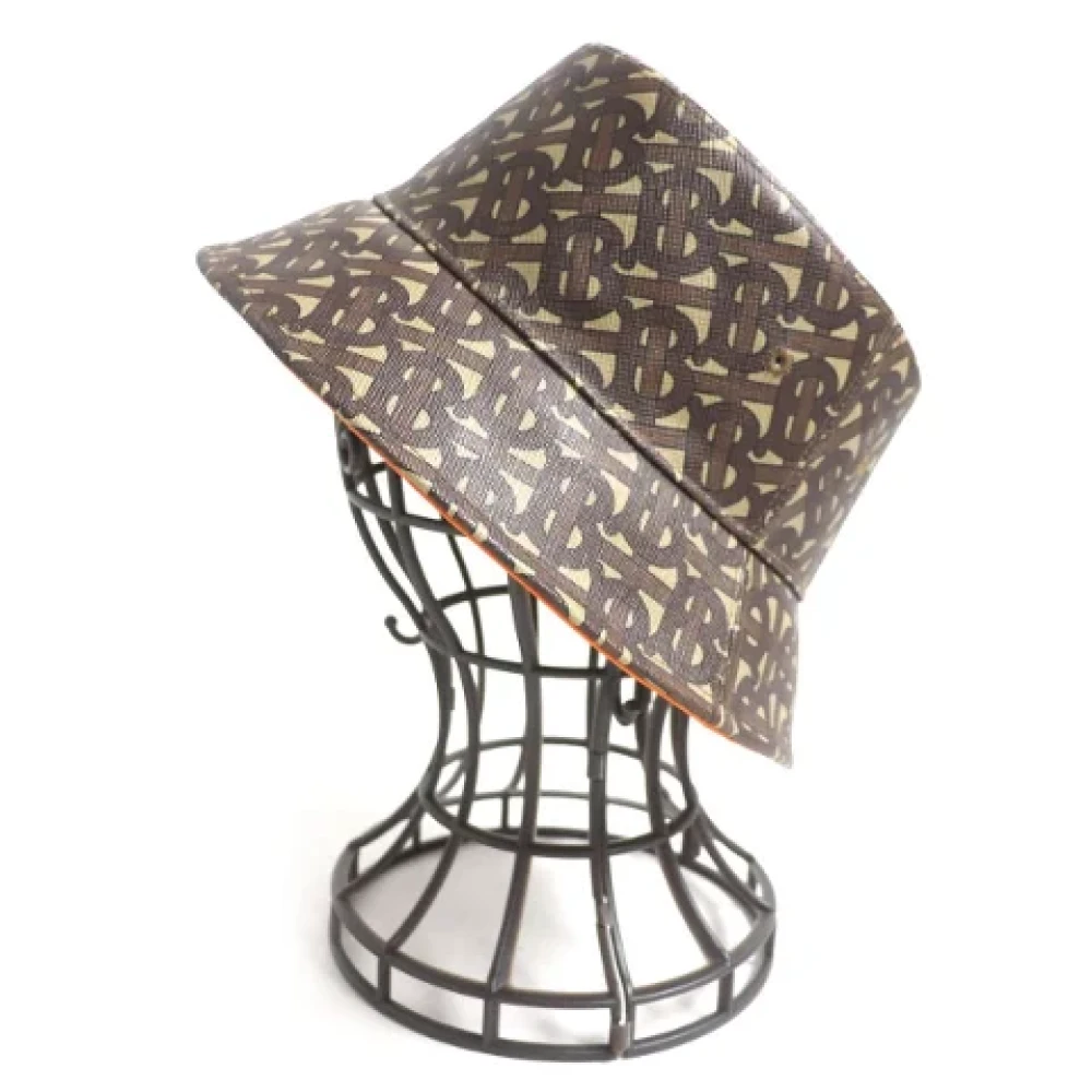 Burberry Vintage Pre-owned Fabric hats Brown Dames