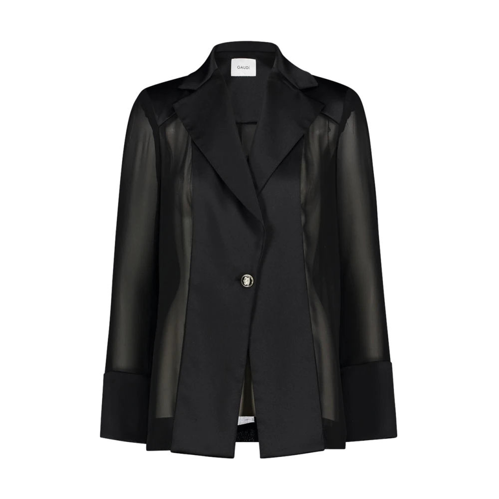 Gaudi - Jackets > Blazers - Black - Gaudi - Modalova