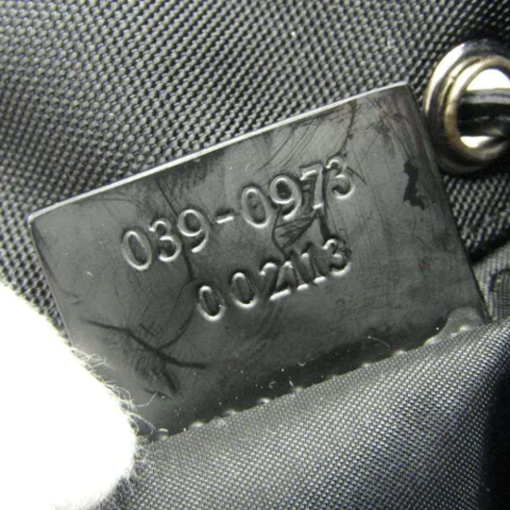 Gucci Vintage Pre-owned Canvas clutches Black Dames