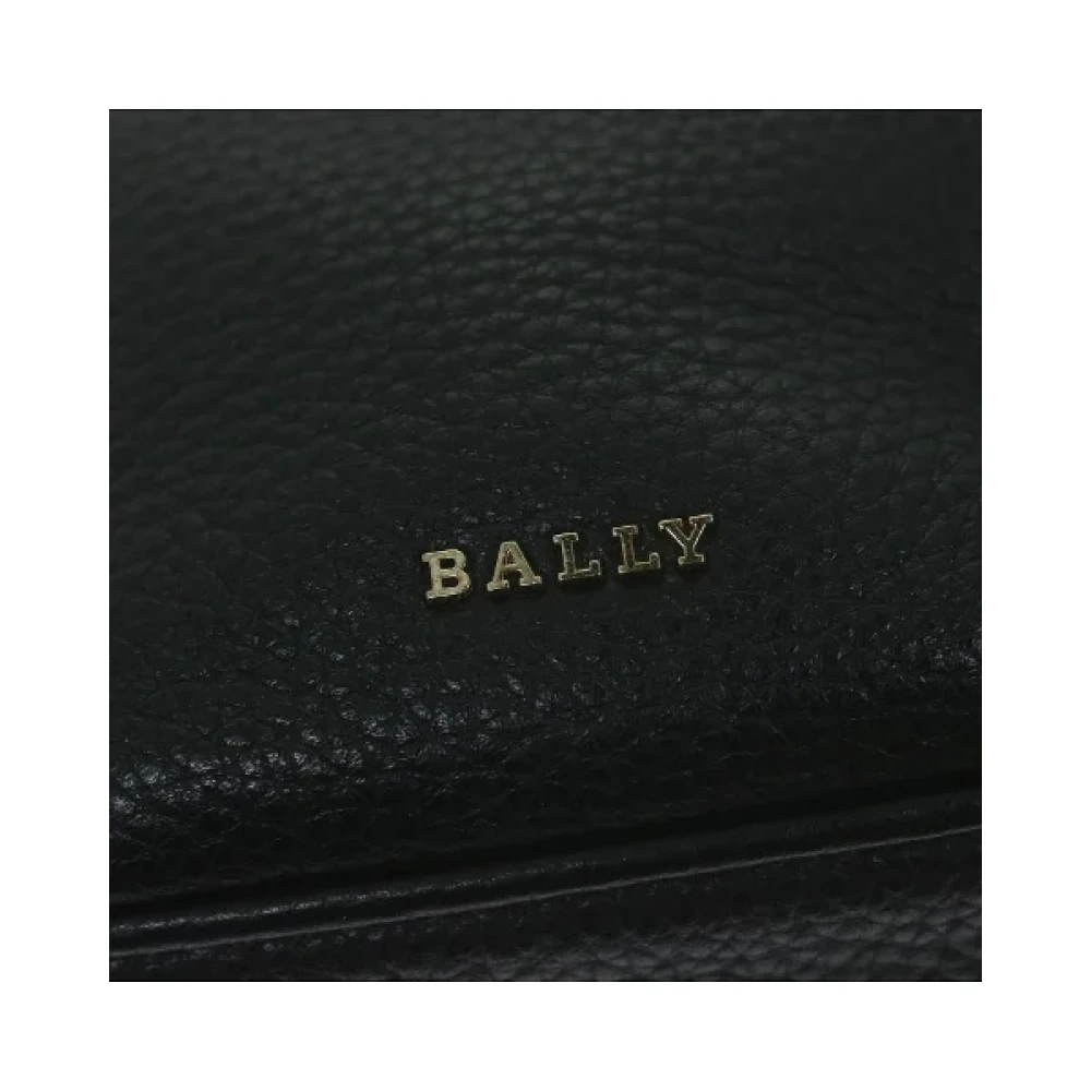 Bally Pre-owned Leather shoulder-bags Black Dames