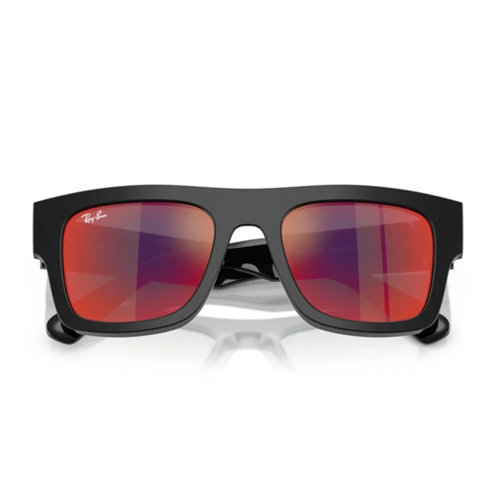 Ray-Ban Unisex Sunglass RB2217M Home Race Special Edition 2025 - Frame color: Black, Lens color: Grey Mirror Blue/Red - Image 4