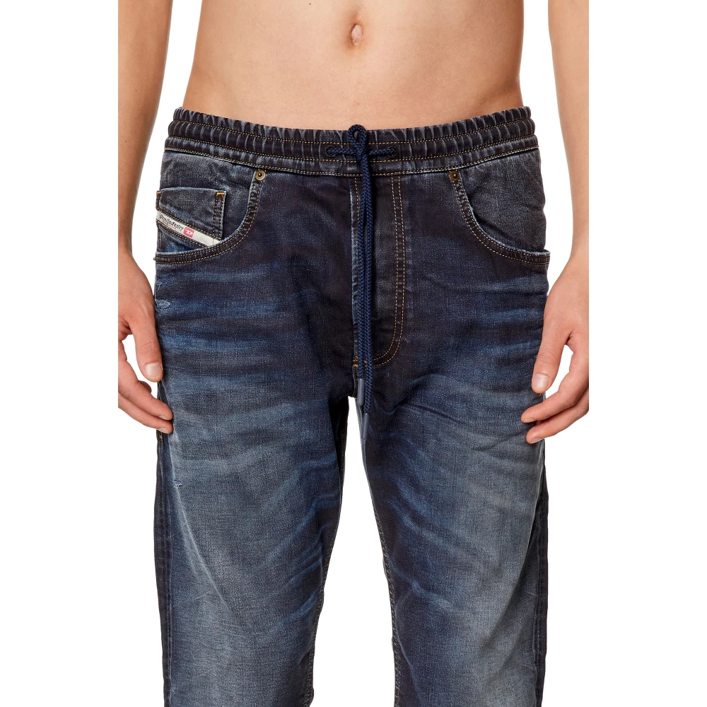 Diesel Tapered 2030 D-Krooley Joggjeans Blue Heren