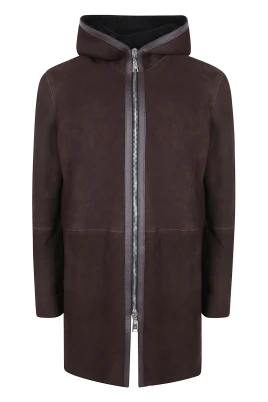 Wilson Hooded Shearling Coat