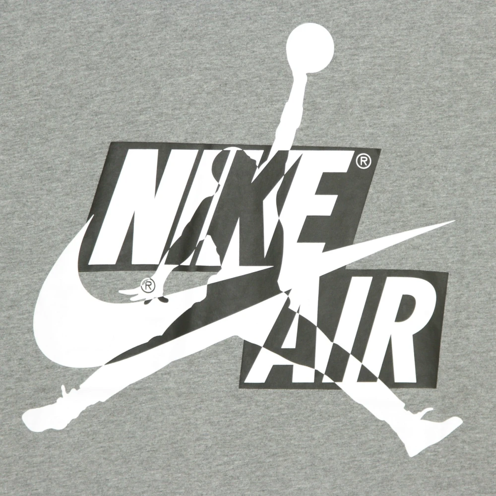 Jordan Klassieke Carbon Heren T-shirt Gray Heren
