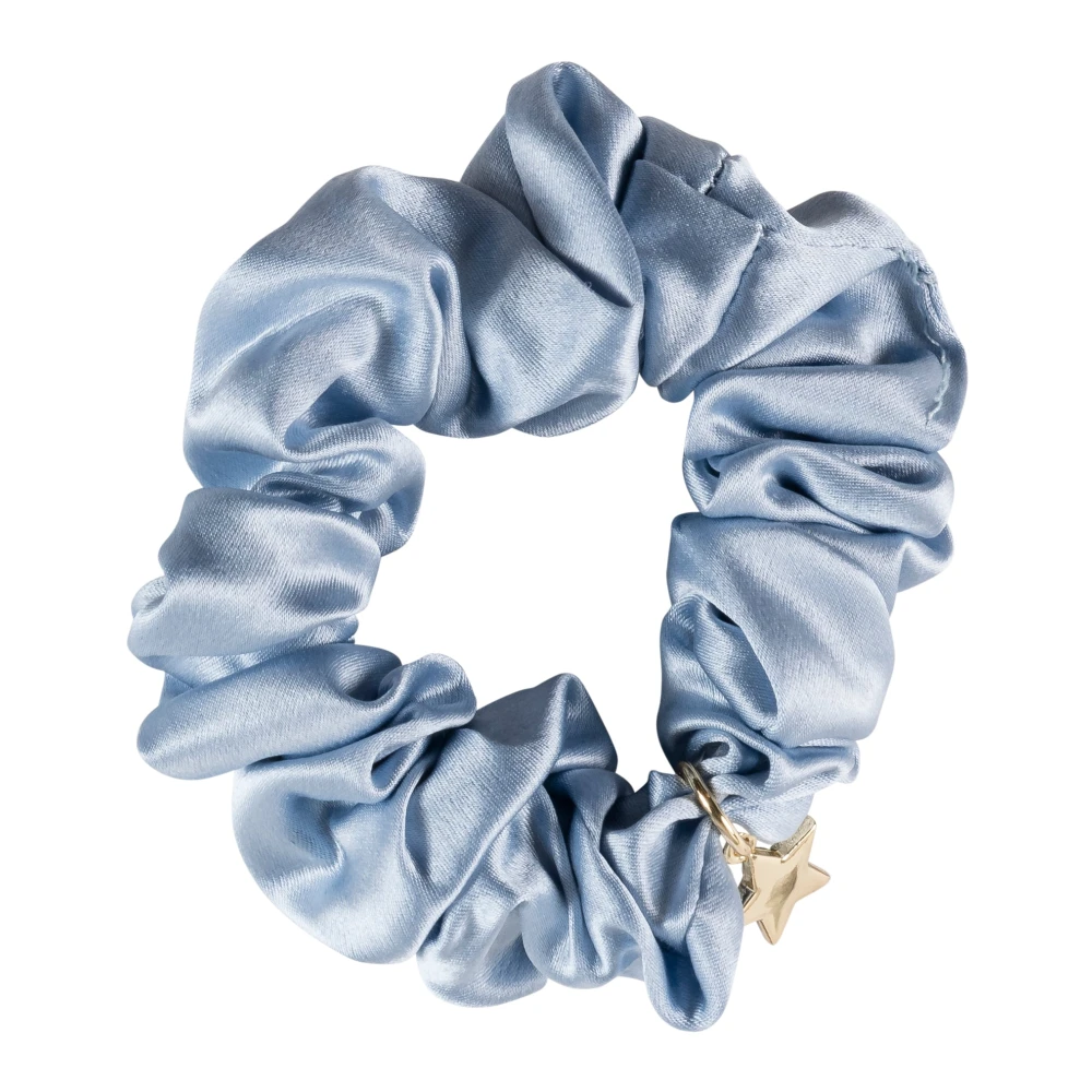 Silk Scrunchie Cool Blue