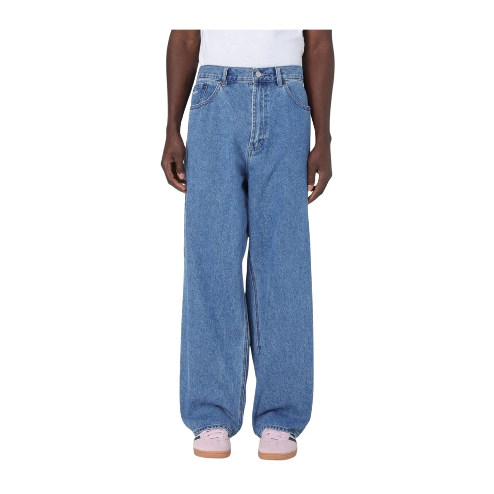 Obey - Jeans > Wide Jeans - Blue - Obey - Modalova