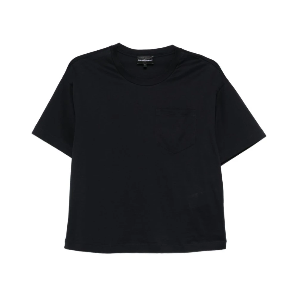 Emporio Armani Mujer Azul Camisetas, Talla: M