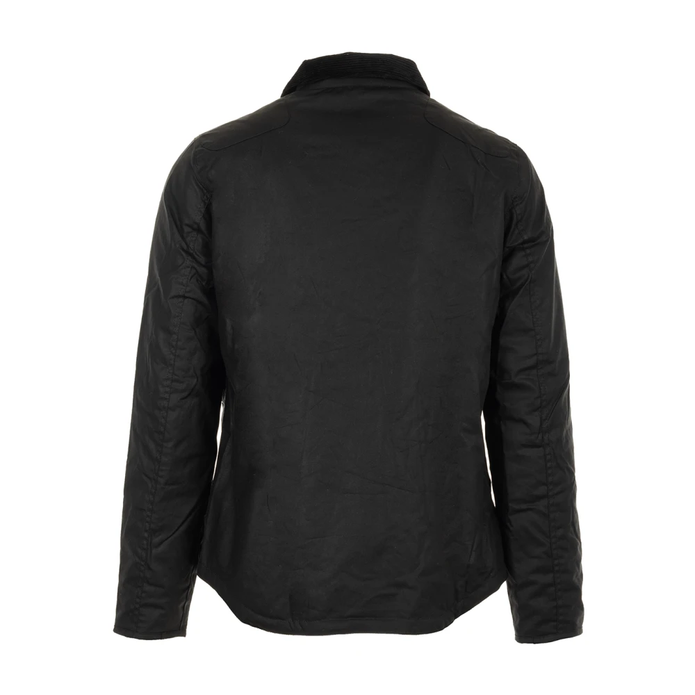 Barbour Blauwe Wax Reelin Jas Blue Heren