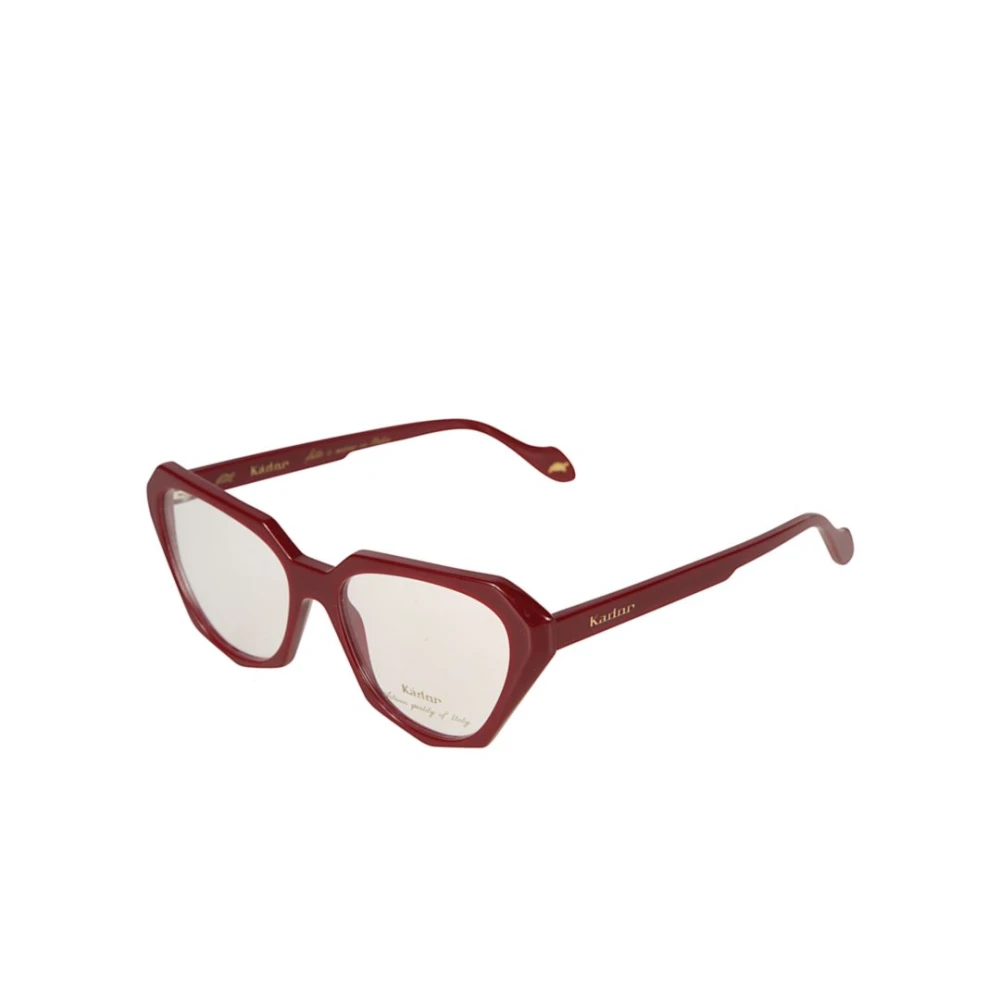 Kador Unisex Red Glasses, 54 Mm, Katrin Light