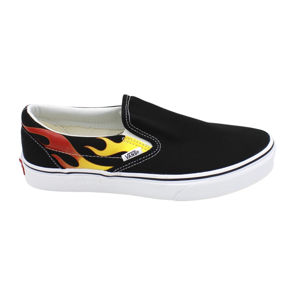 Vans Instapcanvas Rubberen Zool Schoen Heren Schoenen Zwart
