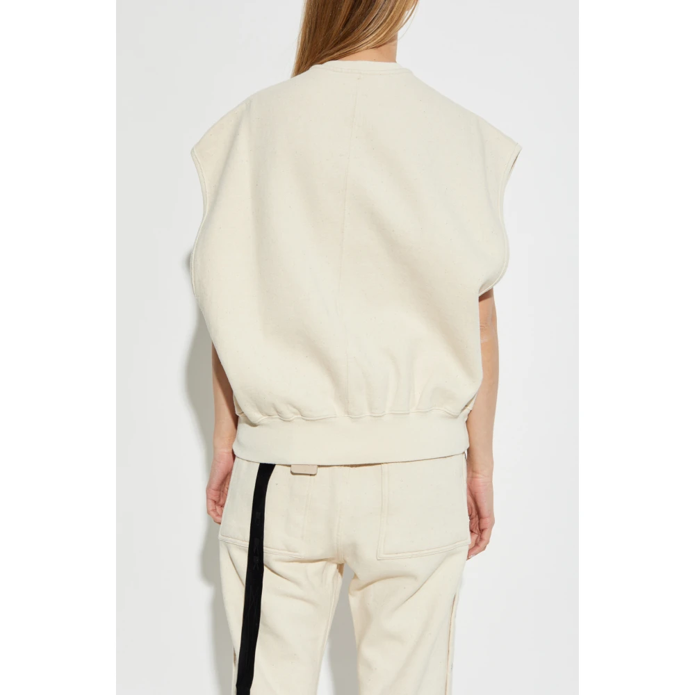 Rick Owens Top SL Jumbo Tatlin Beige Dames