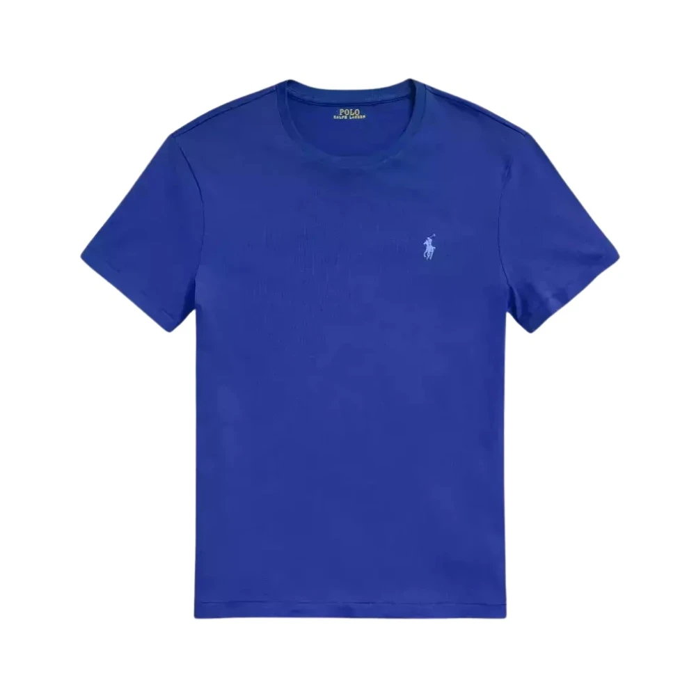 Ralph Lauren Blauw Slim Fit Overhemd Blue Heren