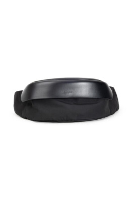 black-leather-and-nylon-belt-bag