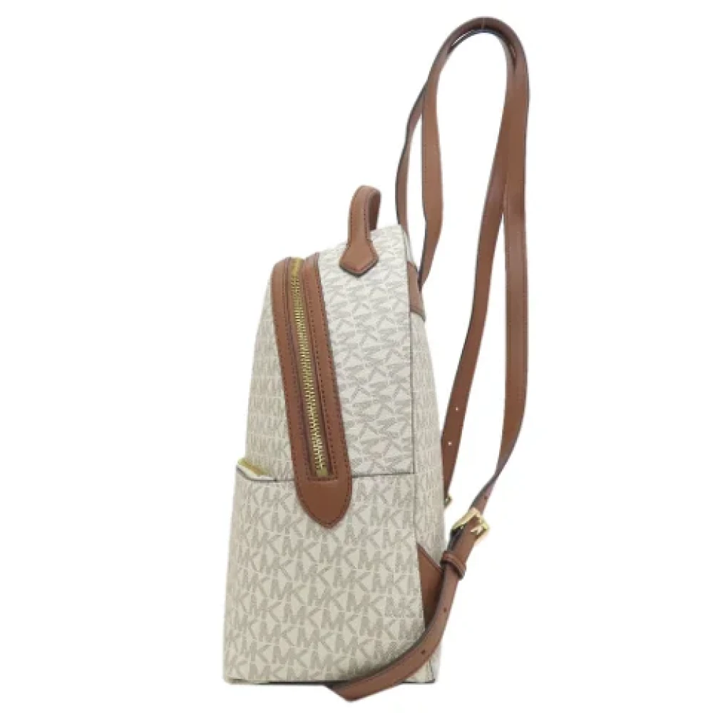Michael Kors Pre-owned Plastic backpacks White Dames