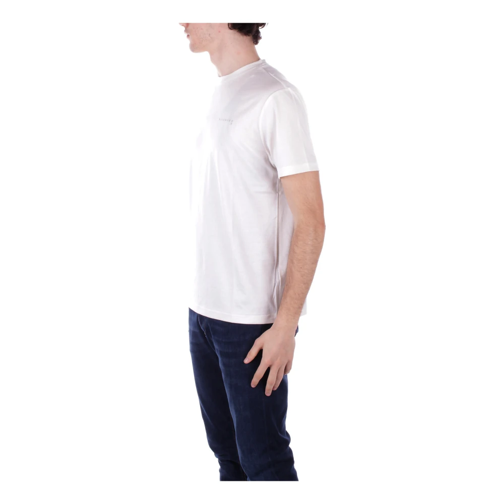 John Richmond Logo Front T-shirts en Polo's Beige White Heren