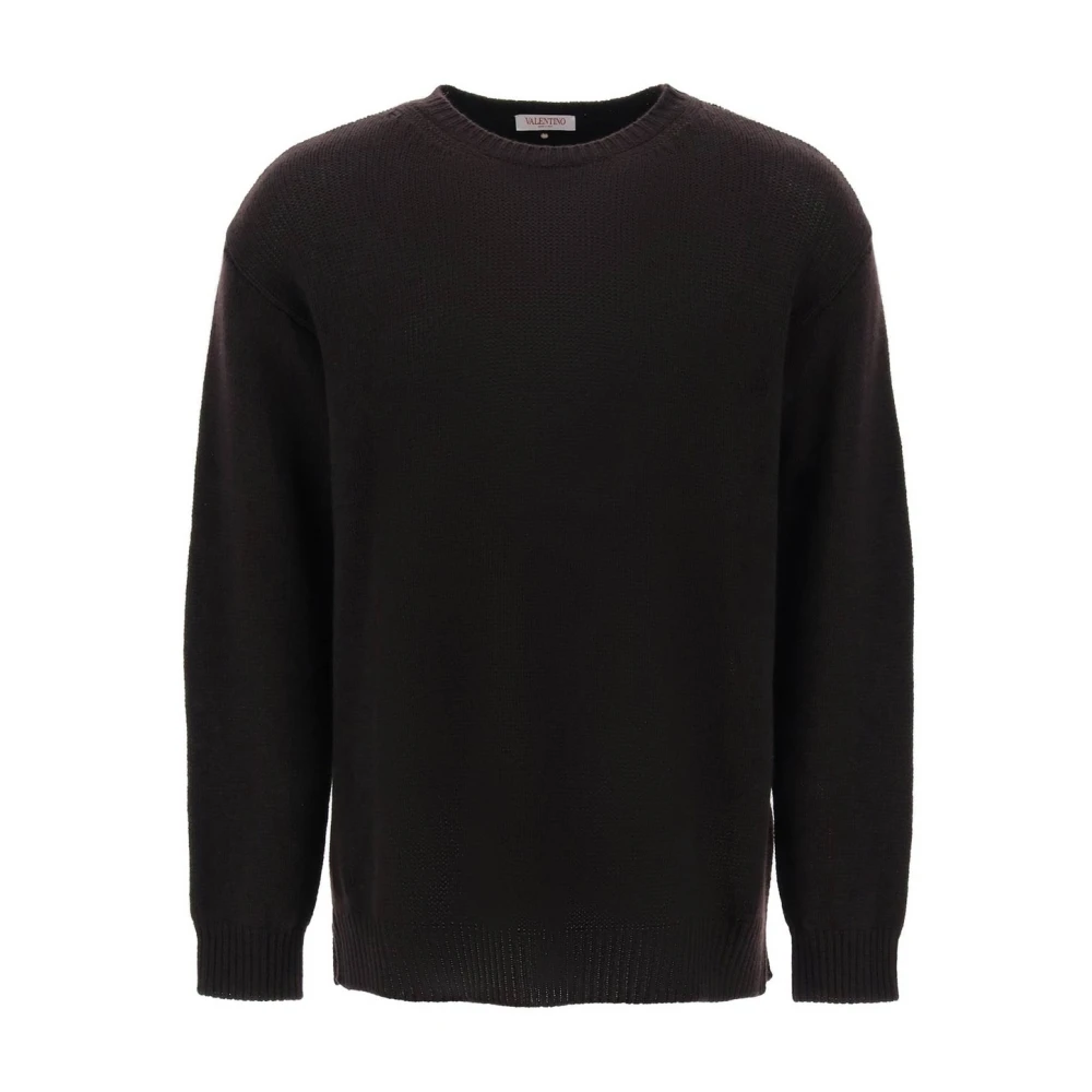 Valentino Garavani Stijlvolle Sweater Pullover Brown Heren