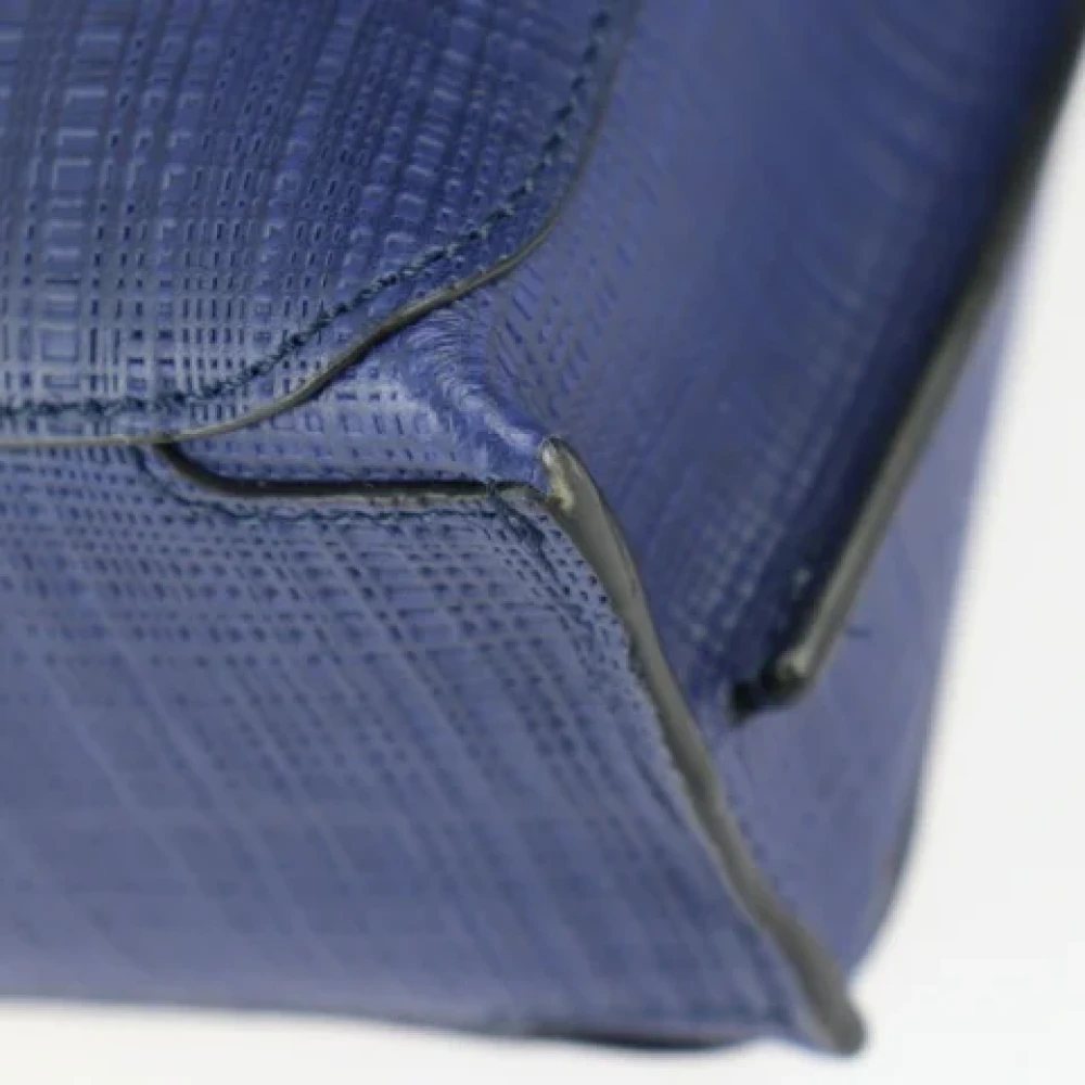 Loewe Pre-owned Leather shoulder-bags Blue Dames