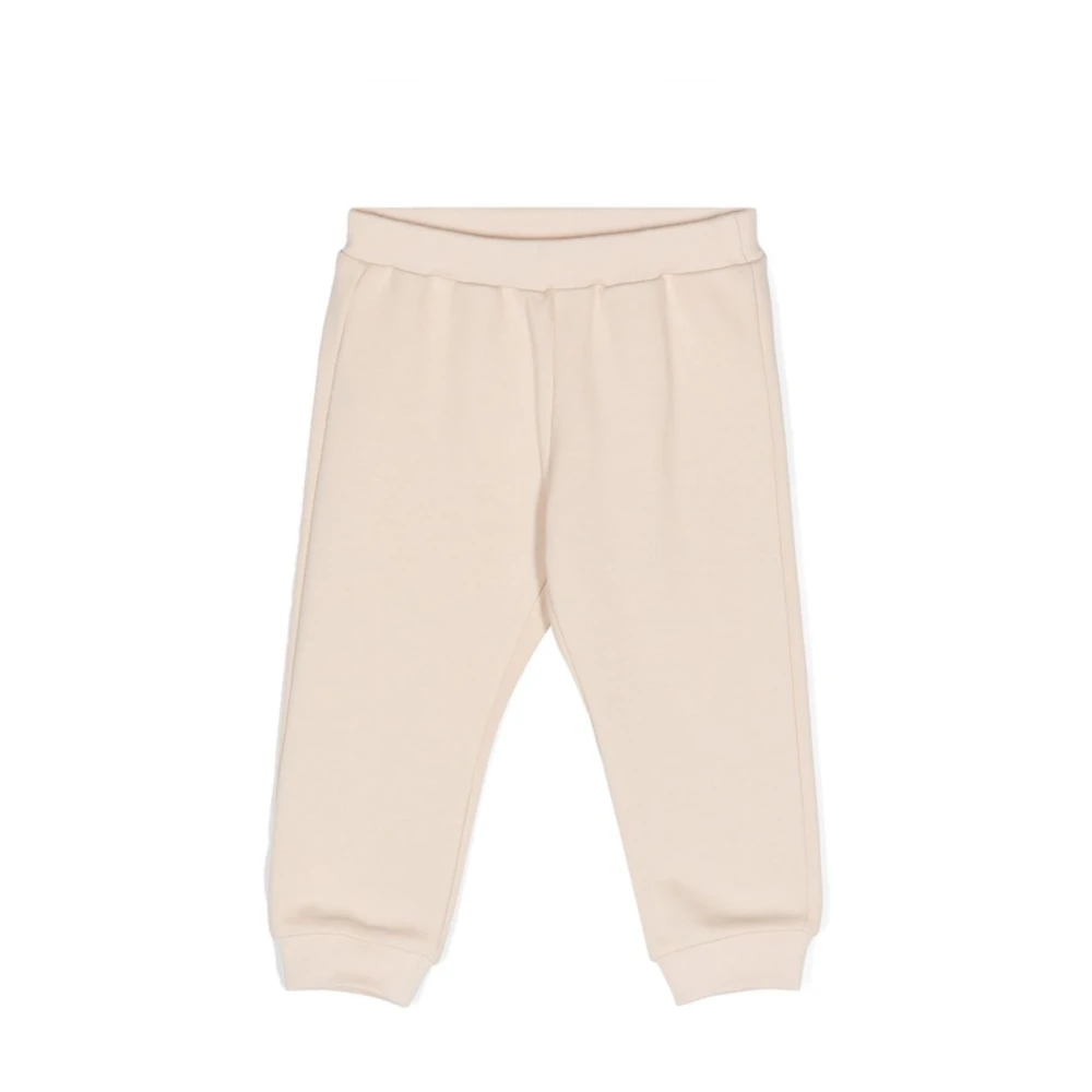 Fendi Unisex Beige Linen Sweatpants