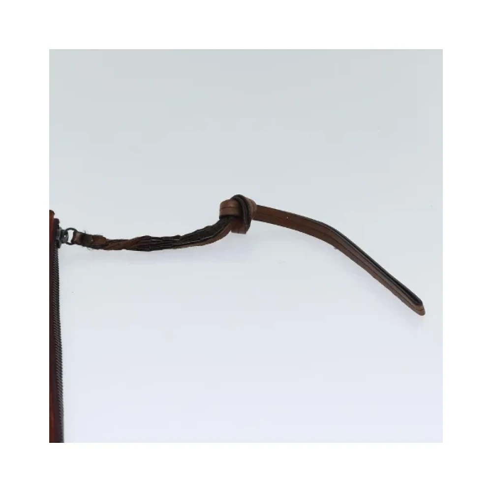 Gucci Vintage Pre-owned Suede gucci-bags Brown Dames