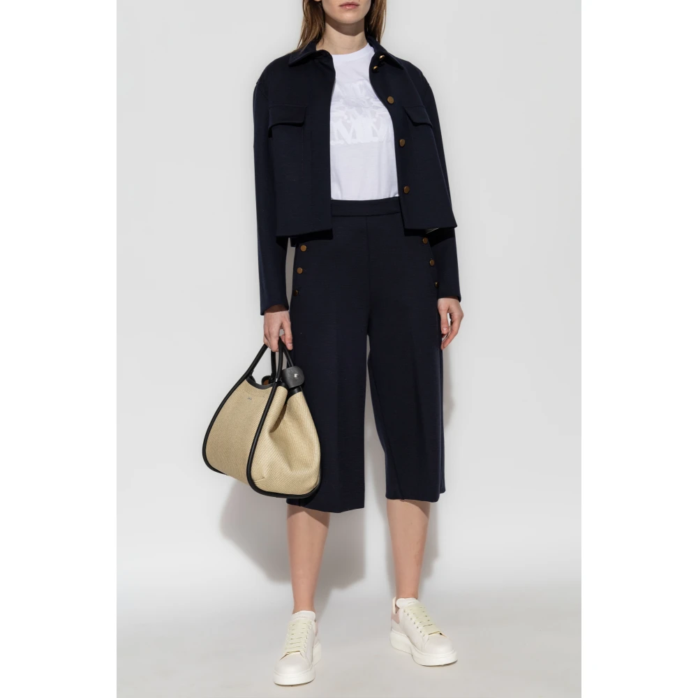 Max Mara Bermuda shorts Valdez Blue Dames